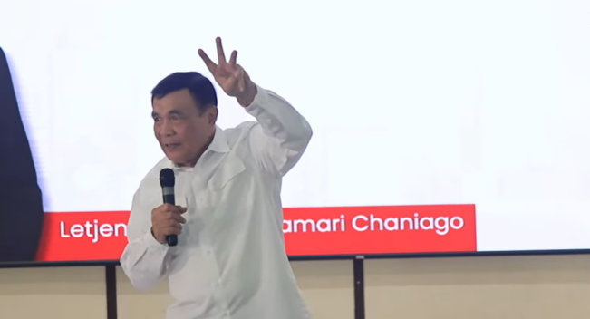 Letjen TNI (Purn) Djamari Chaniago pernah menjabat Pangdam III/Siliwangi. [YouTube/Dodikjur Rindam III Siliwangi]